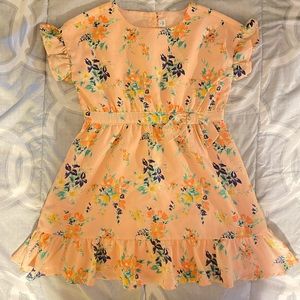 Floral Janie and Jack dress girls size 5